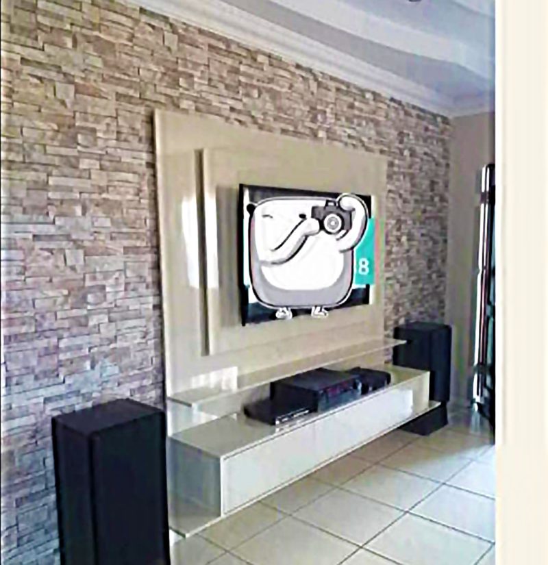 Floating TV Stand Checkmate Home and Living