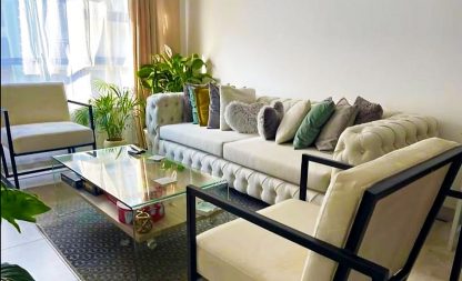 Occasional Chairs With Chesterfield Couch 