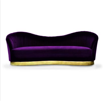 Kofifi Couch(velvet) 3 Seater - Image 2