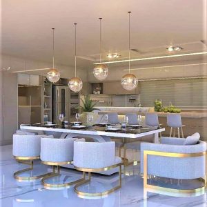 Almera Dining Set 8 Seaters