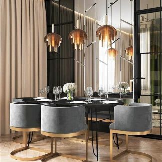 Eltido Dining Set 6 Chairs