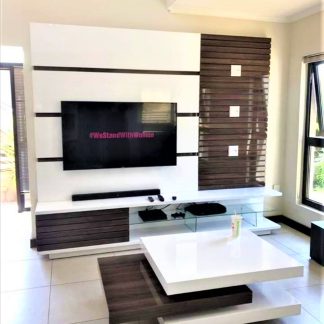 Pend Floating TV Stand with Coffee Table
