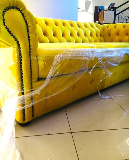 Bling 3 Seaters Couch (Velvet) - Image 2