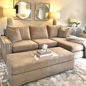 Amino Couch with Ottoman