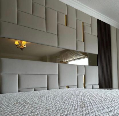 King Size Bed(Galaxy) Velvet - Image 4